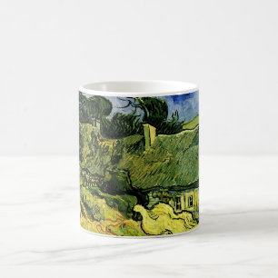 Hütten, Cordeville von Vincent van Gogh Kaffeetasse