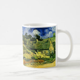 Hütten, Cordeville von Vincent van Gogh Kaffeetasse