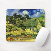 Hütten, Cordeville von Vincent van Gogh Mousepad (Mit Mouse)