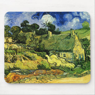 Hütten, Cordeville von Vincent van Gogh Mousepad