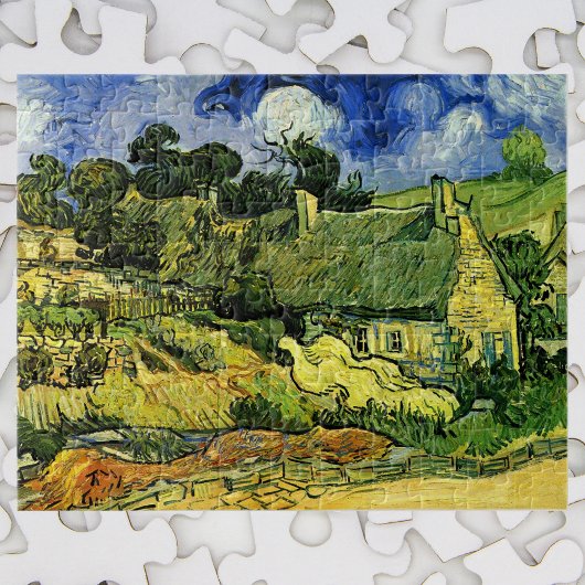 Hütten, Cordeville von Vincent van Gogh Puzzle