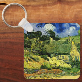 Hütten, Cordeville von Vincent van Gogh Schlüsselanhänger (Vorderseite)
