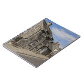 Hütten, Corfe Castle village, Dorset, England, Notizblock (Linke Seite)