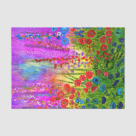 Hütten-Garten-Seidenpapier Seidenpapier