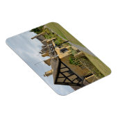 Hütten im Broadway, rechteckiger Cotswolds-Magnet Magnet (Rechte Seite)