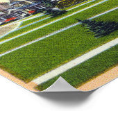 Hütten im Ocean Park Poster (Ecke)