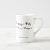 Hütten im Winter - Martha's Vineyard Porzellantasse (Rechts)