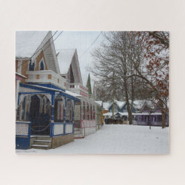Hütten im Winter - Martha's Vineyard Puzzle