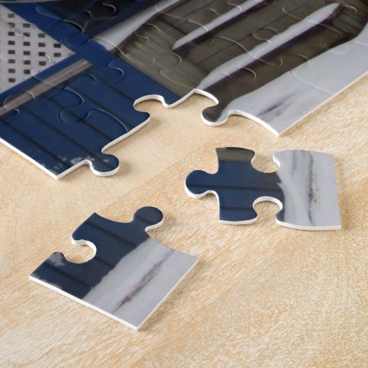 Hütten im Winter - Martha's Vineyard Puzzle (Seite)