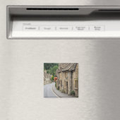 Hütten in Castle Combe, britischer Foto-Magnet Magnet (In Situ (Geschirrspüler))