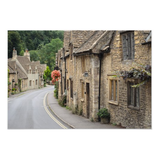 Hütten in Castle Combe, britisches Foto (Vorne)
