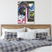 Hütten in einer Reihe - Martha's Vineyard Leinwanddruck (Insitu (Schlafzimmer))