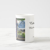 Hütten in einer Reihe - Martha's Vineyard Porzellantasse (Vorderseite)