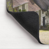 Hütten in Gold Hill, Shaftesbury, Dorset, Mousepad (Ecke)