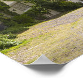 Hütten in Gold Hill, Shaftesbury, Dorset, Poster (Ecke)