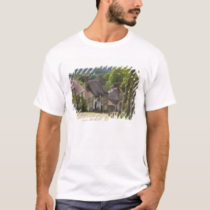 Hütten in Gold Hill, Shaftesbury, Dorset, T-Shirt
