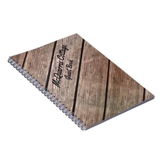 Hütten-Kabine oder Boots-Gast-Buch Notizblock (Rechte Seite)