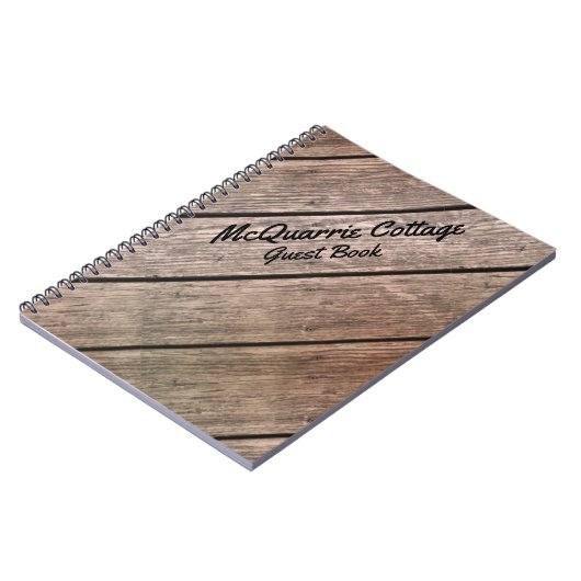 Hütten-Kabine oder Boots-Gast-Buch Notizblock (Linke Seite)