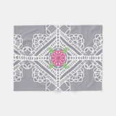 Hütten-Spitze-Druck-Fleece-Decke Fleecedecke (Vorderseite (Horizontal))