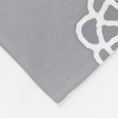 Hütten-Spitze-Druck-Fleece-Decke Fleecedecke (Ecke)