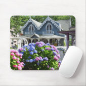 Hütten und Hydrangeas - Martha's Vineyard Mousepad (Mit Mouse)