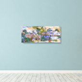 Hütten von Vincent van Gogh Leinwanddruck (Insitu (Holzboden))