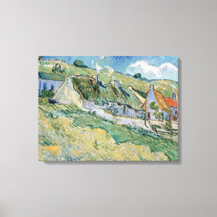 Hütten von Vincent van Gogh Leinwanddruck