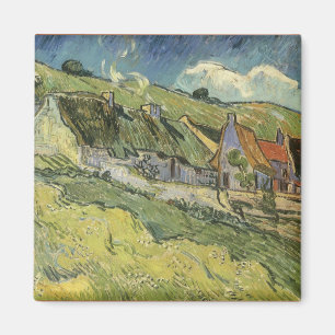 Hütten von Vincent van Gogh Magnet