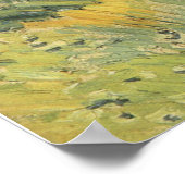 Hütten von Vincent van Gogh Poster (Ecke)