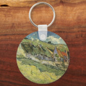 Hütten von Vincent van Gogh Schlüsselanhänger (Vorderseite)
