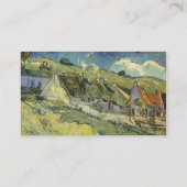 Hütten von Vincent van Gogh Visitenkarte (Rückseite)
