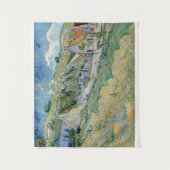 Hütten von Vincent van Gogh Wandteppich (Vorderseite)