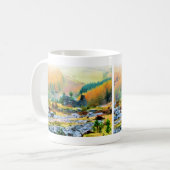 HÜTTEN WALES KAFFEETASSE (Vorderseite Links)