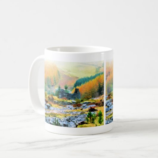 HÜTTEN WALES KAFFEETASSE (Vorderseite Links)