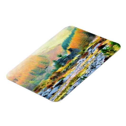 HÜTTEN WALES MAGNET (Linke Seite)