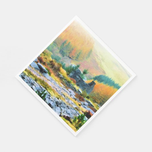 HÜTTEN WALES SERVIETTE (Ecke)