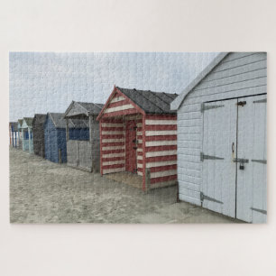 Hütten West Wittering Beach Chichester Sussex Vere Puzzle