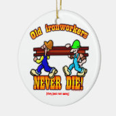 Hüttenarbeiter Keramikornament (Links)