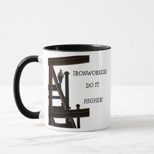 Hüttenarbeiter tun es höhere Tasse (Links)