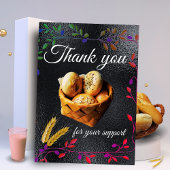 Hüttenbauernhof Rustikales Brot & Goldene Ernte Einladung