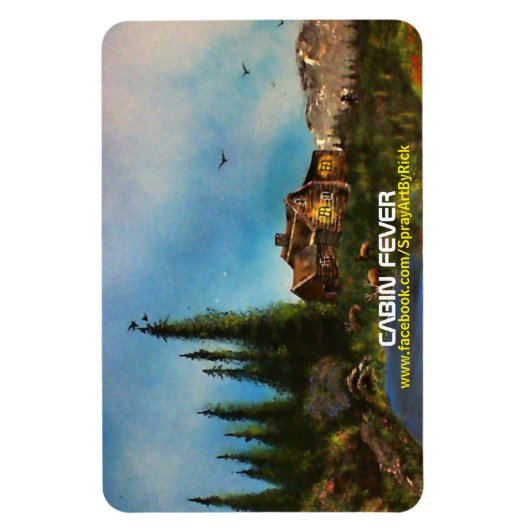 Hüttenfieber Magnet (Vertikal)