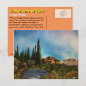 Hüttenfieber Postkarte (Vorne/Hinten)