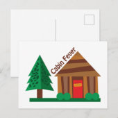 Hüttenfieber Postkarte (Vorne/Hinten)