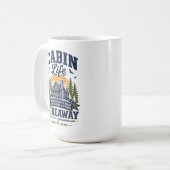 Hüttenleben Versteck Kaffeetasse (Vorderseite Links)