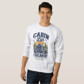 Hüttenleben Versteck Sweatshirt (Vorne ganz)