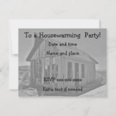 Hüttenwärmung Einladung (Rückseite)