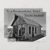 Hüttenwärmung Einladung (Vorne/Hinten)