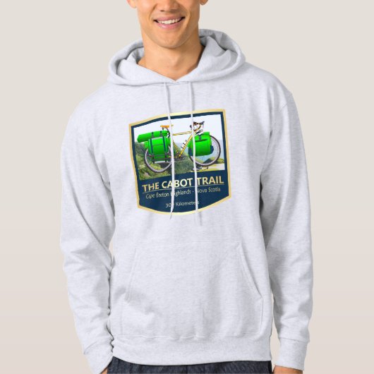 Hüttenweg (Fahrrad2) Hoodie (Vorderseite)