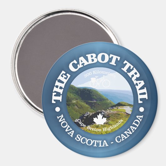 Hüttenweg (Fahrrad C) Magnet (Vorderseite/Rückseite)