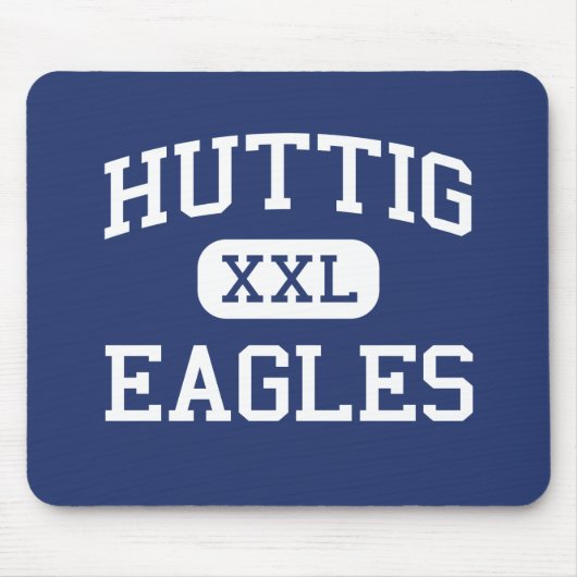 Huttig - Eagles - Highschool - Huttig Arkansas Mousepad (Vorne)